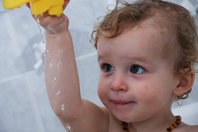 baby-in-bath