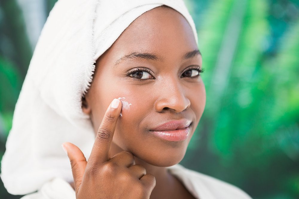 glowing skin